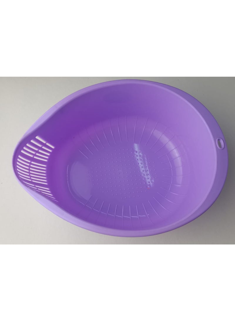 فافيلا مصفاة أرز بلاستيك – لون عشوائي – سعة 2 لتر – عملية وسهلة الاستخدام - Image 4